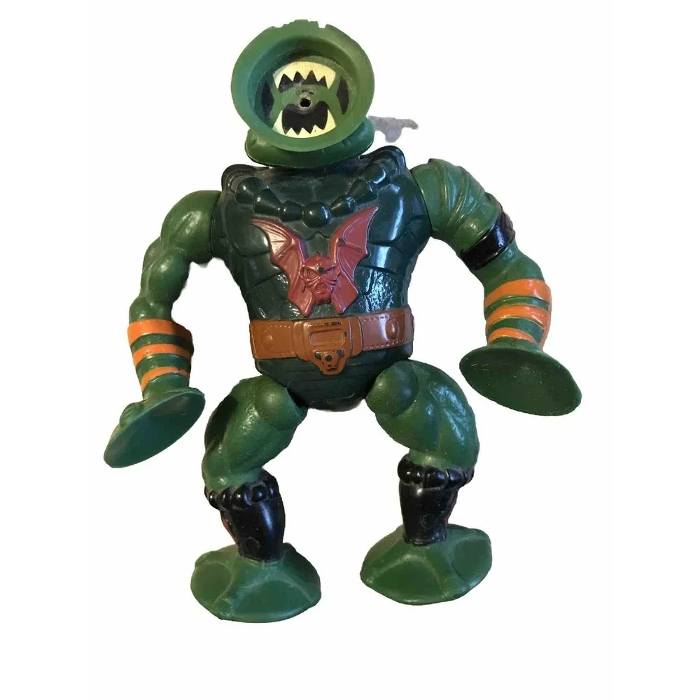 MOTU Leech He-Man 1985 & 1983 Whiplash Masters Of Universe Figure Mattel 6